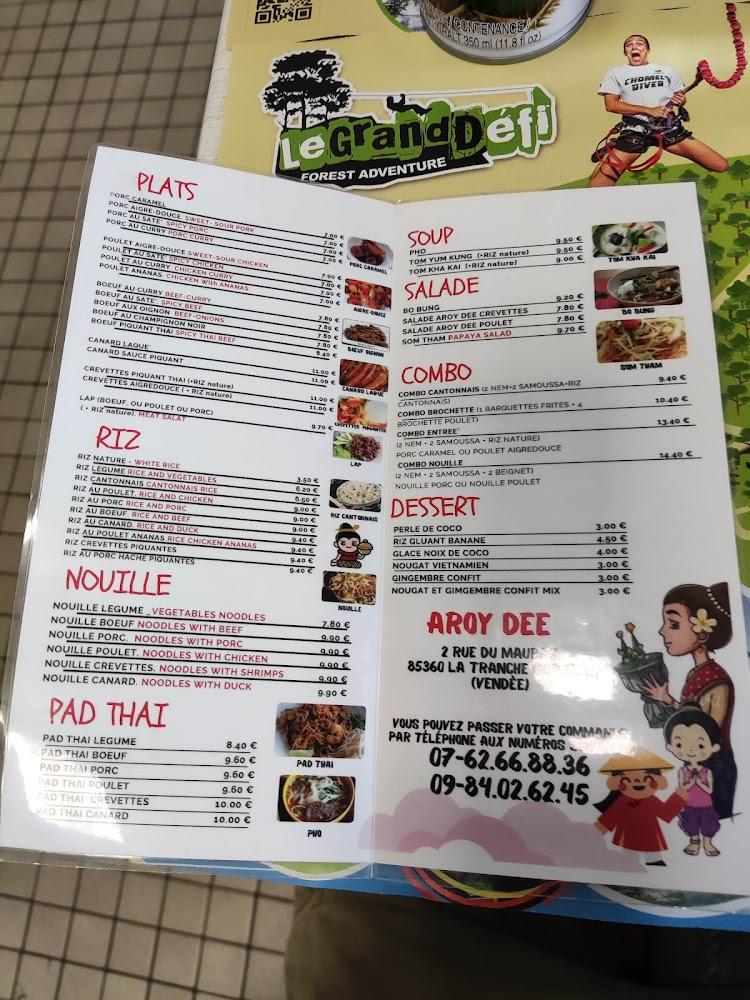 Aroy Dee - Menu Image 2